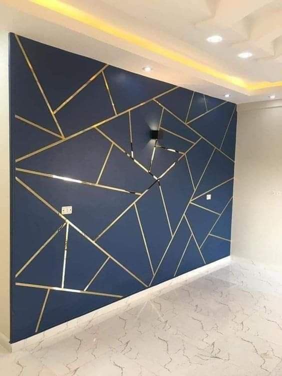 Designer Wallpaper Installation by NS Furnishing Chennai